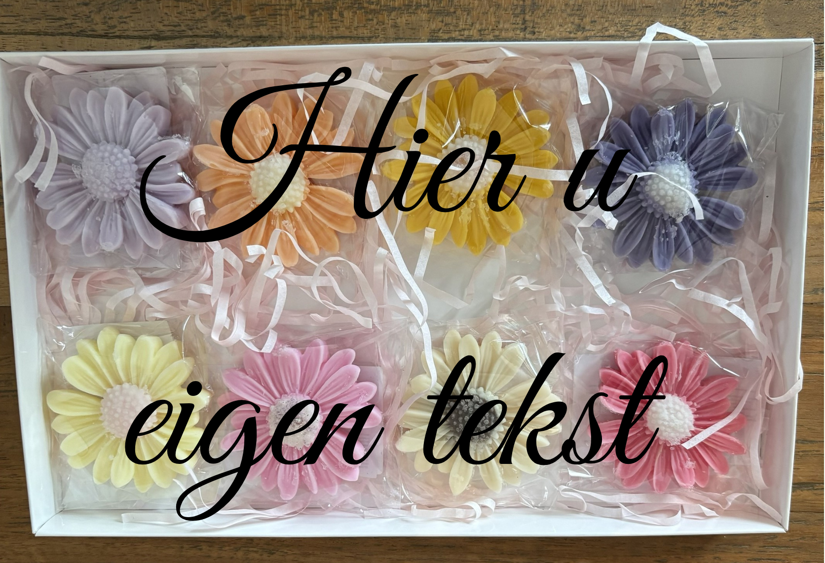 wensbox eigen boodschap